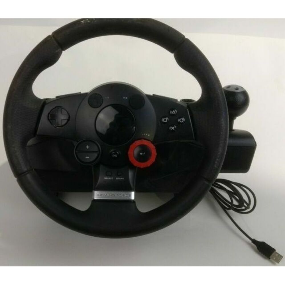 Logitech Driving Force‎ GT Racing Wheel Controller Gaming PS3/PC USB Compatible